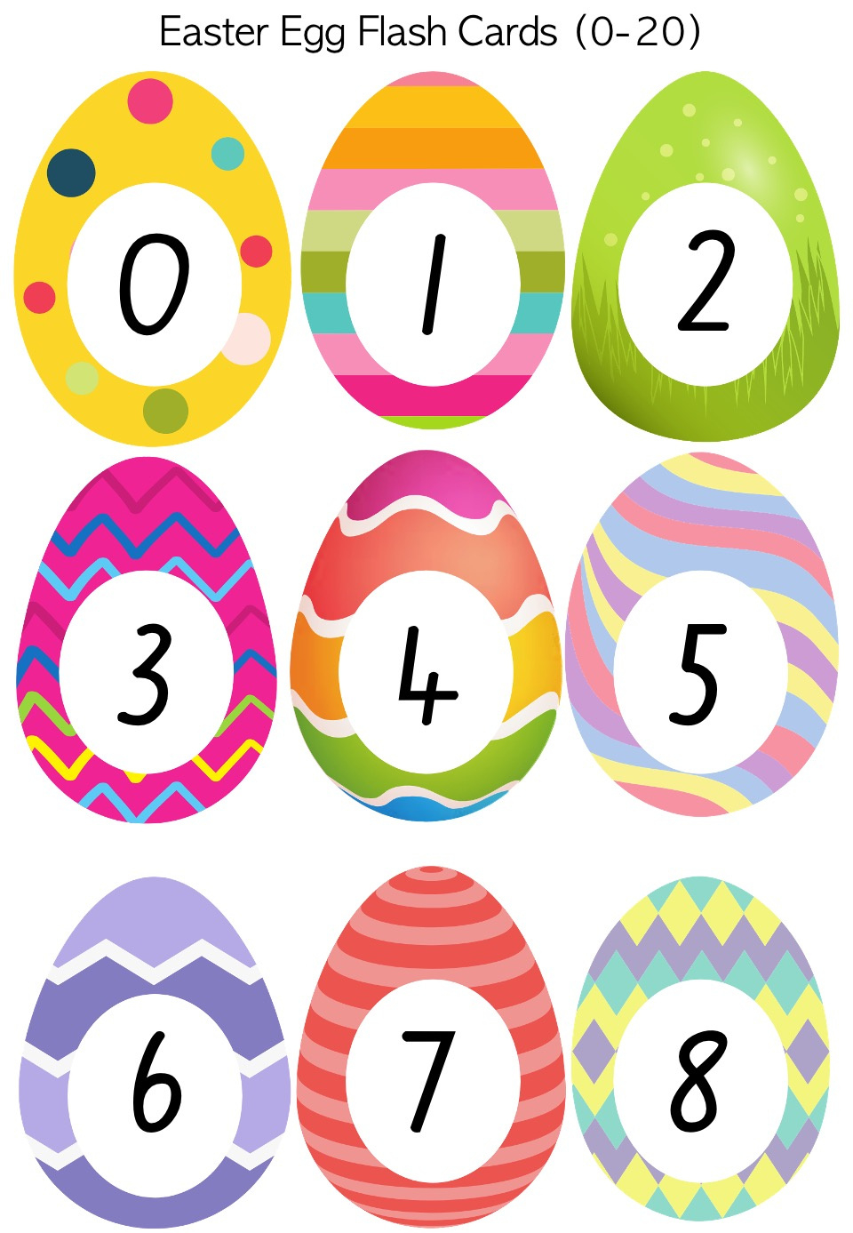 Easter Egg &amp;#039;Friends Of 10&amp;#039; » Casual Case Easter Math Activities within Printable Easter Eggs Numbers