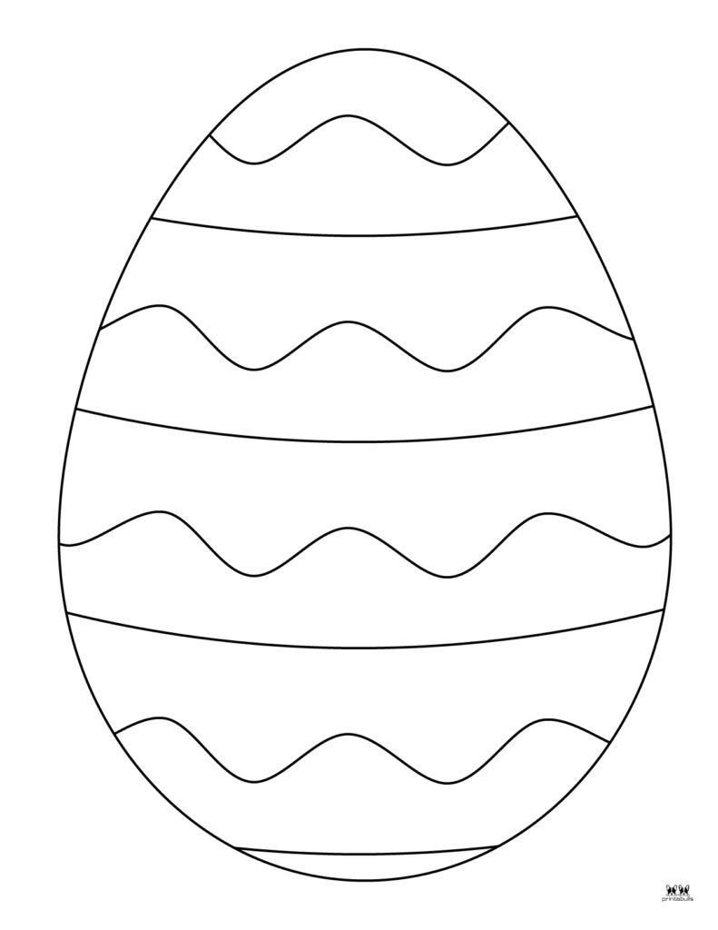 Easter Egg Templates &amp;amp; Coloring Pages - 129 Free Pages | Printabulls for Printable Coloring Pages of Easter Eggs