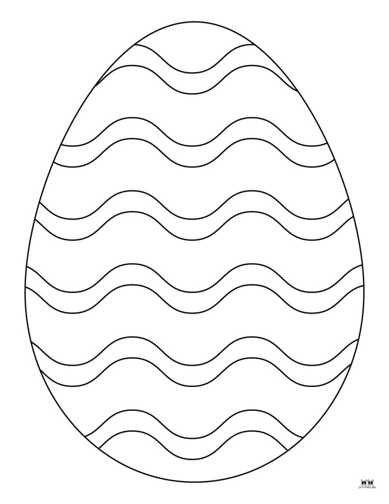 Easter Egg Templates &amp;amp; Coloring Pages - 129 Free Pages | Printabulls regarding Easter Eggs Cutouts Printable