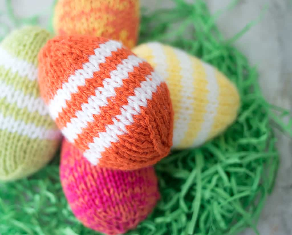 Easy Easter Eggs Knitting Pattern - with regard to Free Easter Egg Knitting Patterns