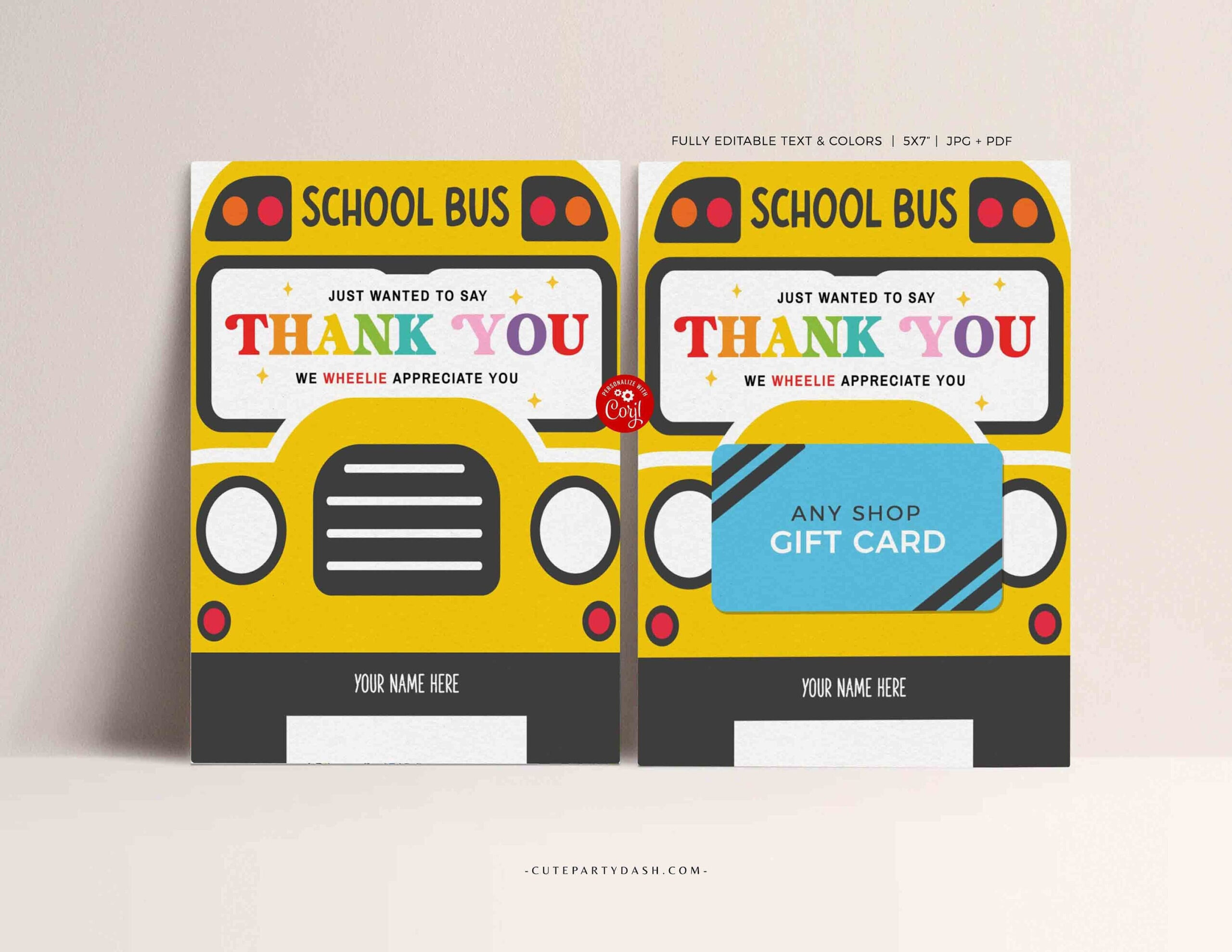 Editable Bus Holo Driver regarding Free Printable Bus Driver Appreciation Printables