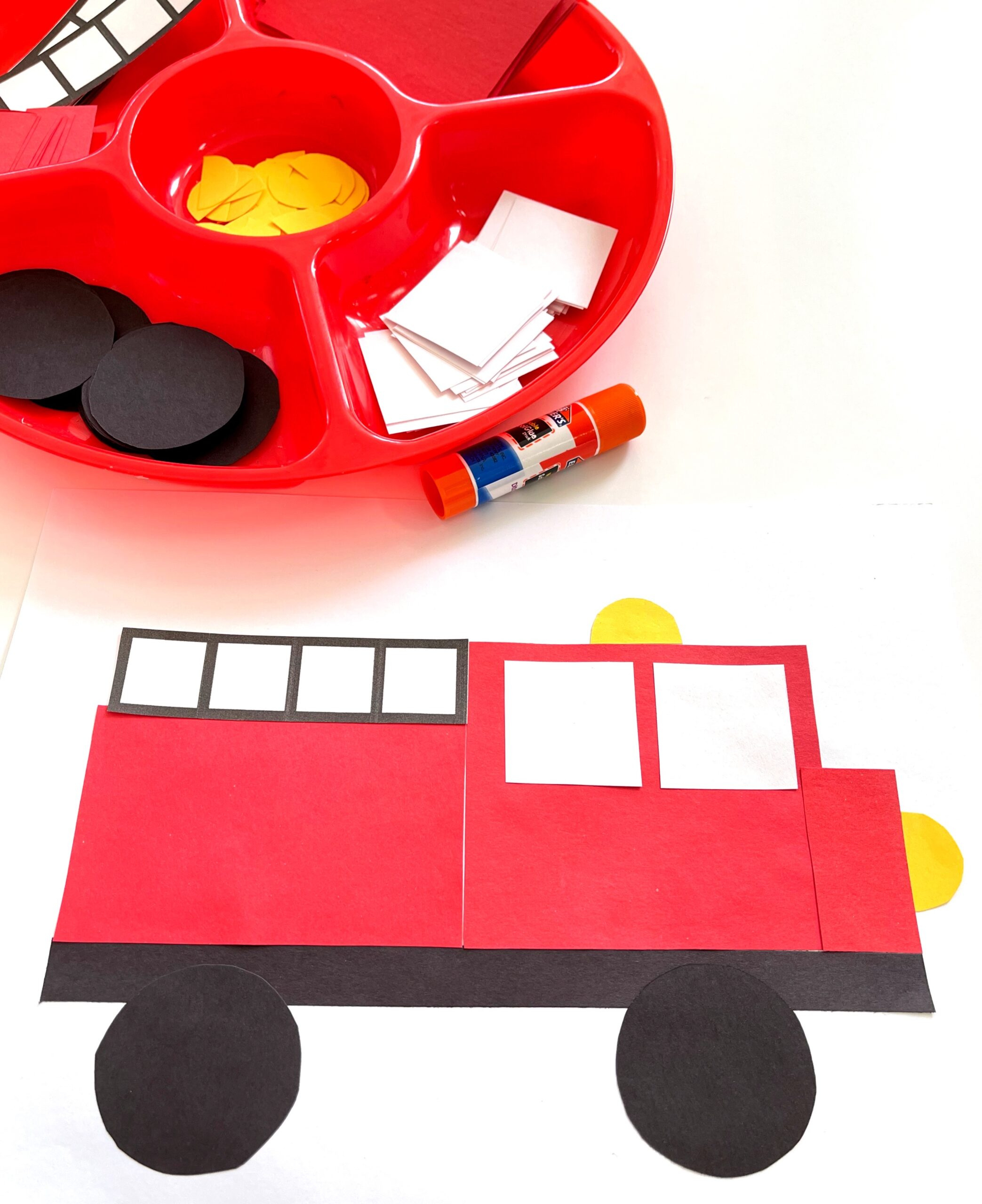 Fire Truck Preschool Craft - Ms. Stephanie&amp;#039;S Preschool with regard to Printable Fire Truck Craft Template