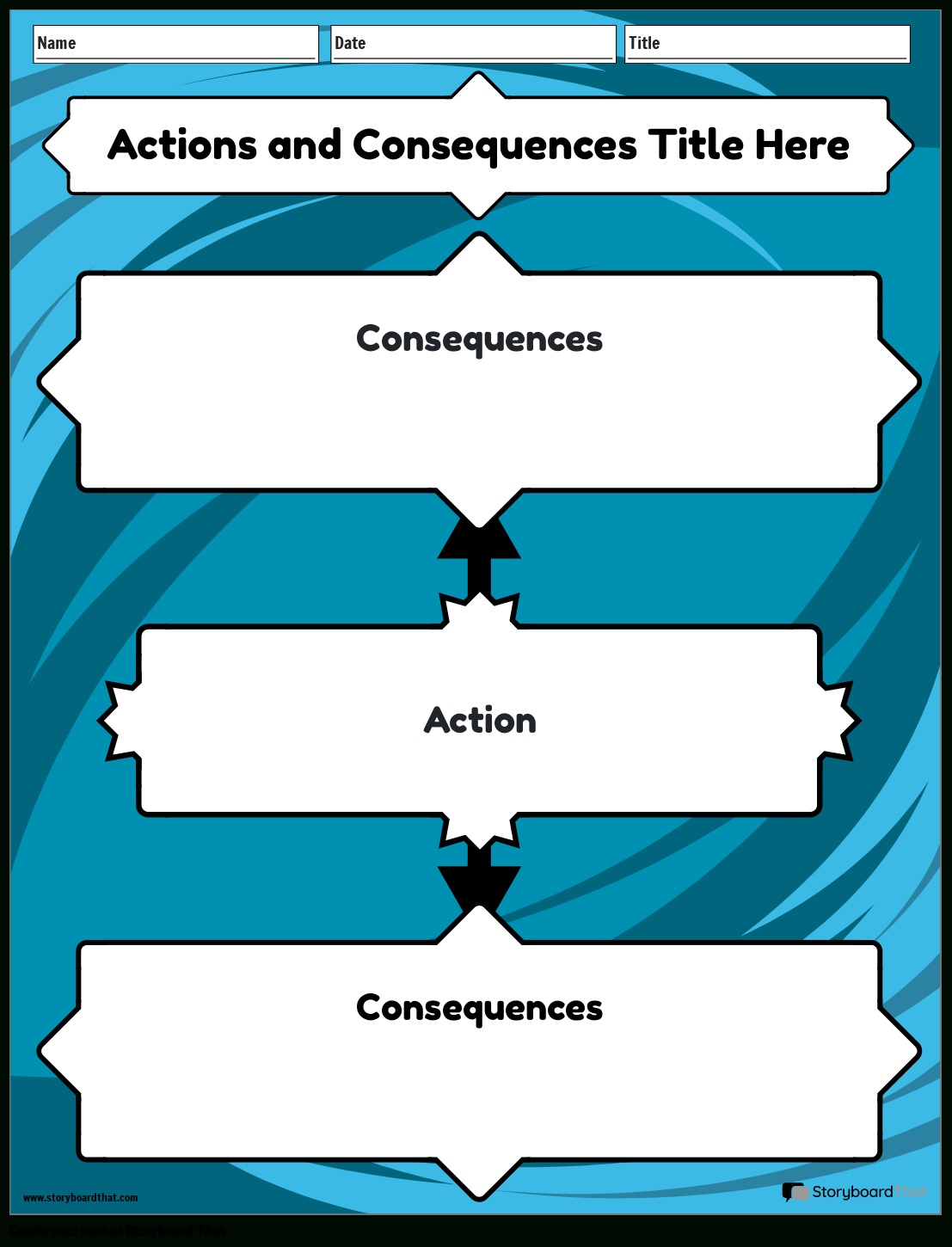 Free Actions &amp;amp; Consequences Customizable Worksheets pertaining to Free Printable Actions and Consequences Worksheets