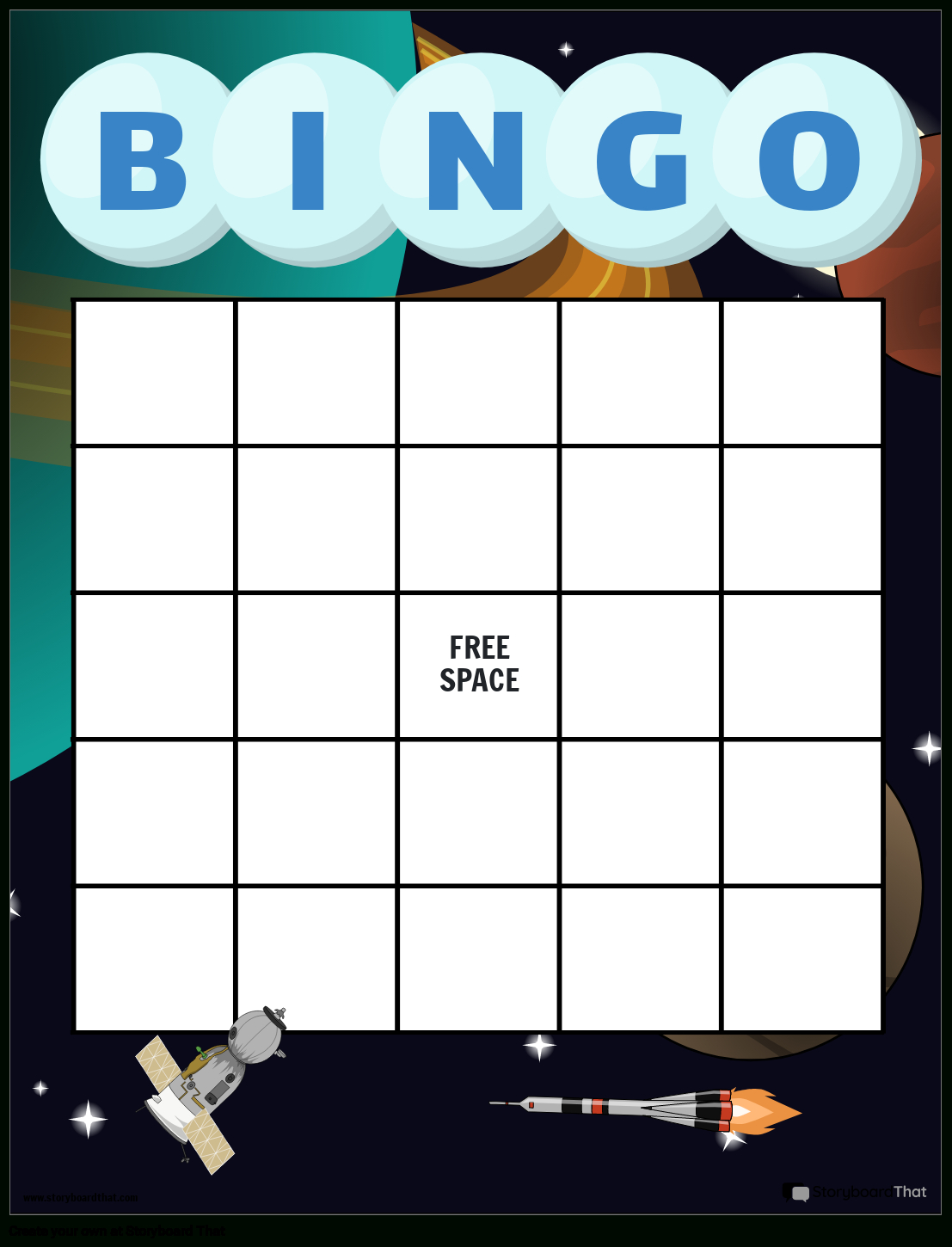 Free Bingo Card &amp;amp; Board Templates: Customize And Print with Bingo Card Maker Online