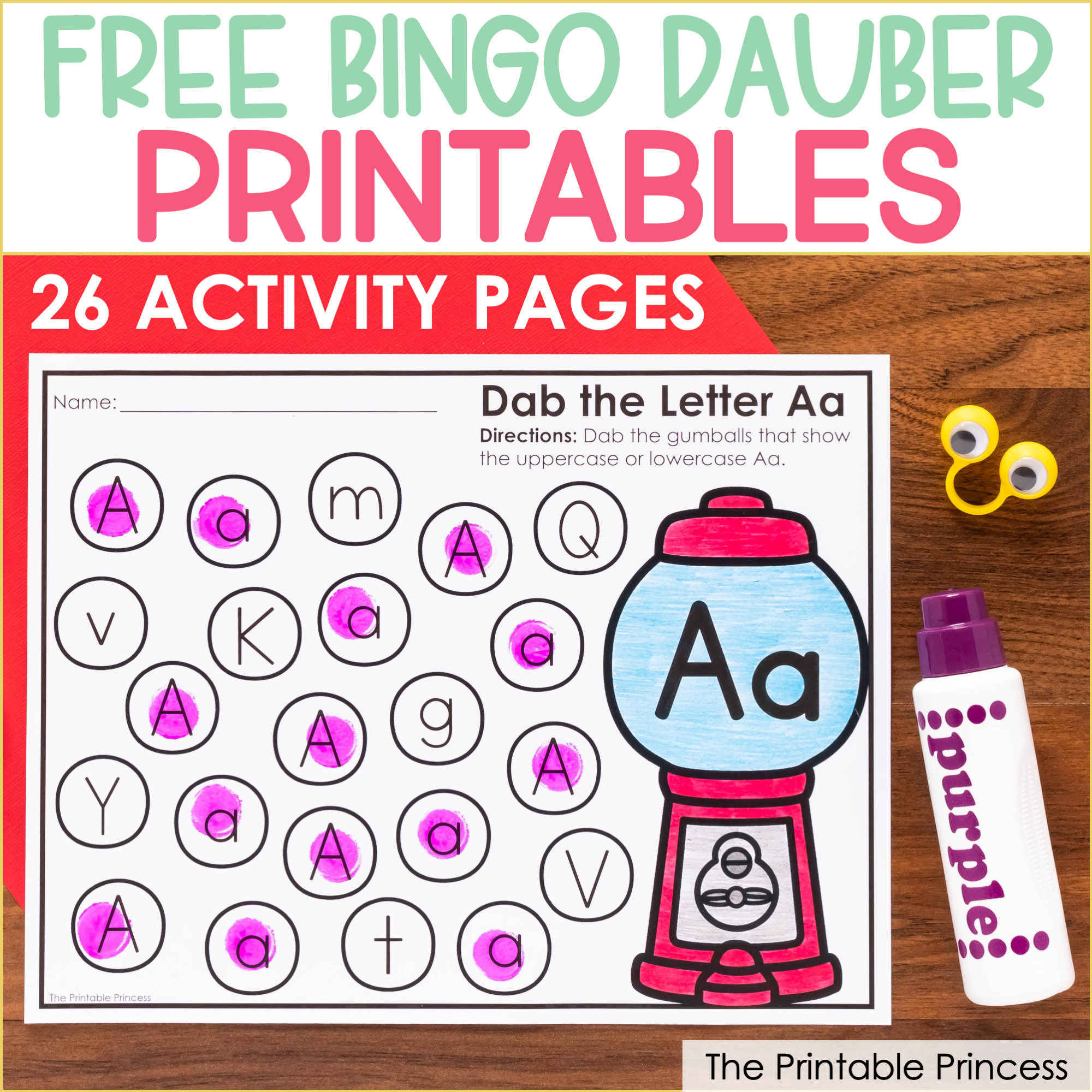 Free Bingo Dauber Printables within Free Bingo Dauber Printables
