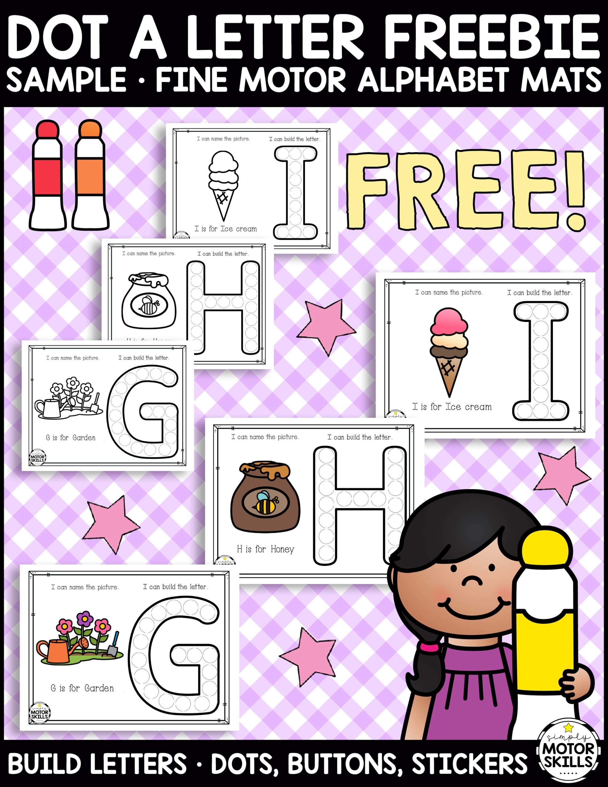 Free Bingo Daubers Printables - Your Therapy Source with Free Bingo Dauber Printables