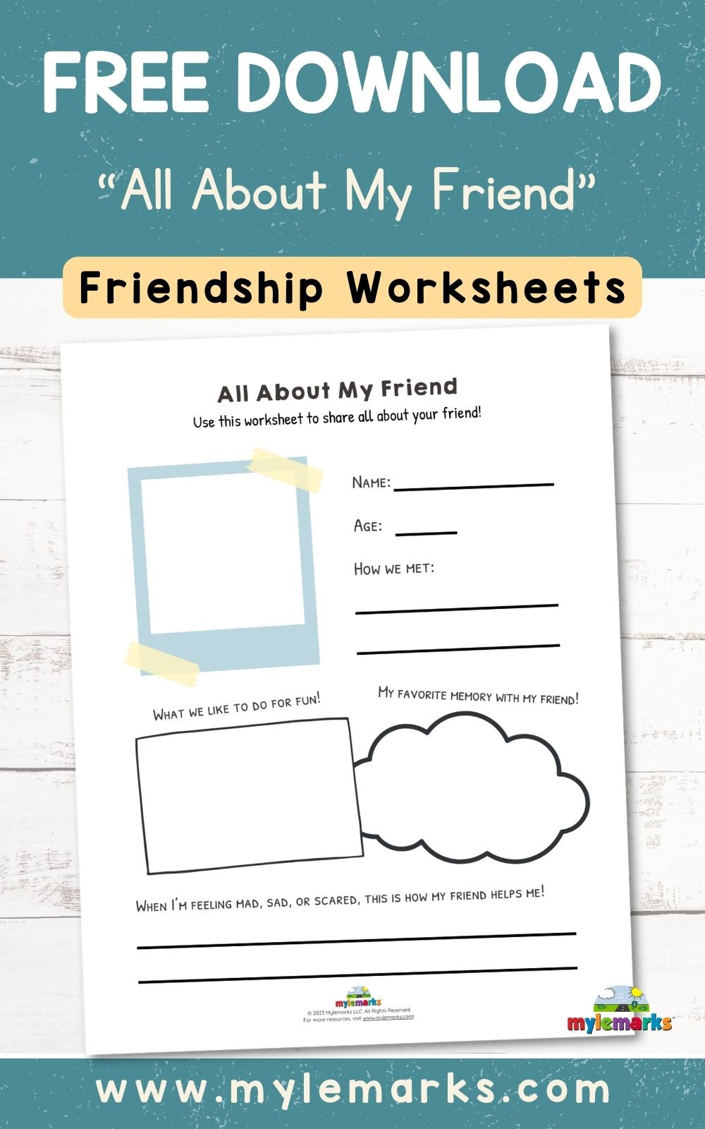 Free Downloads inside Free Printable Social Skills Worksheets