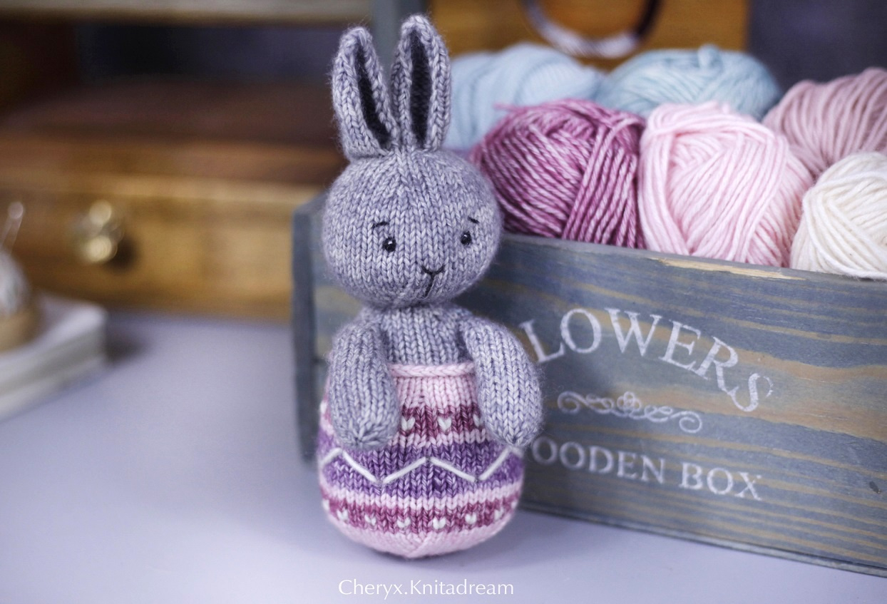 Free Easter Bunny Knitting Pattern – Create Your Own Adorable Bunny! inside Knitting For Easter Free Patterns