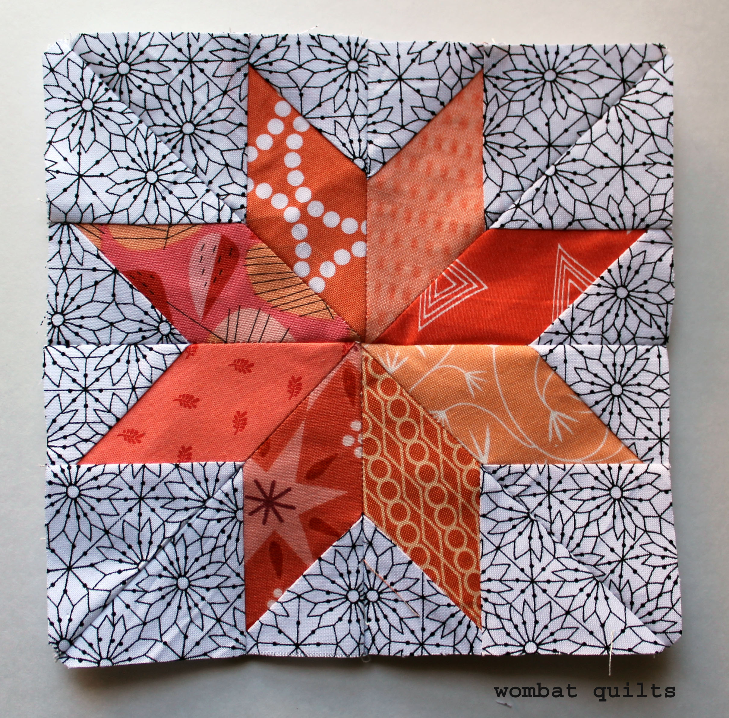 Free Paper Piecing Pattern” | Wombat Quilts throughout Printable Free Paper Pieced Quilt Patterns Christmas