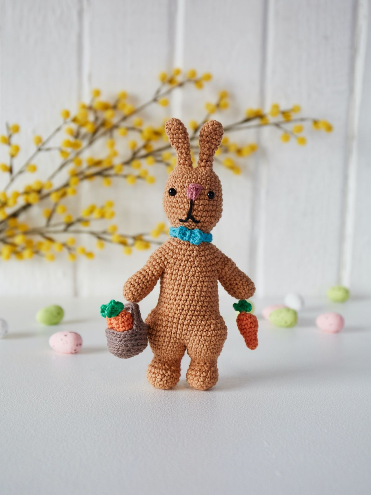 Free Pattern: Crochet Easter Bunny with regard to Free Easter Bunny Crochet Patterns