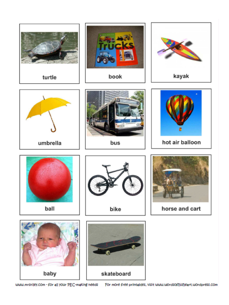 Free Pecs (Picture Cards) | Wordsofhisheart pertaining to Pecs Pictures Free Printable