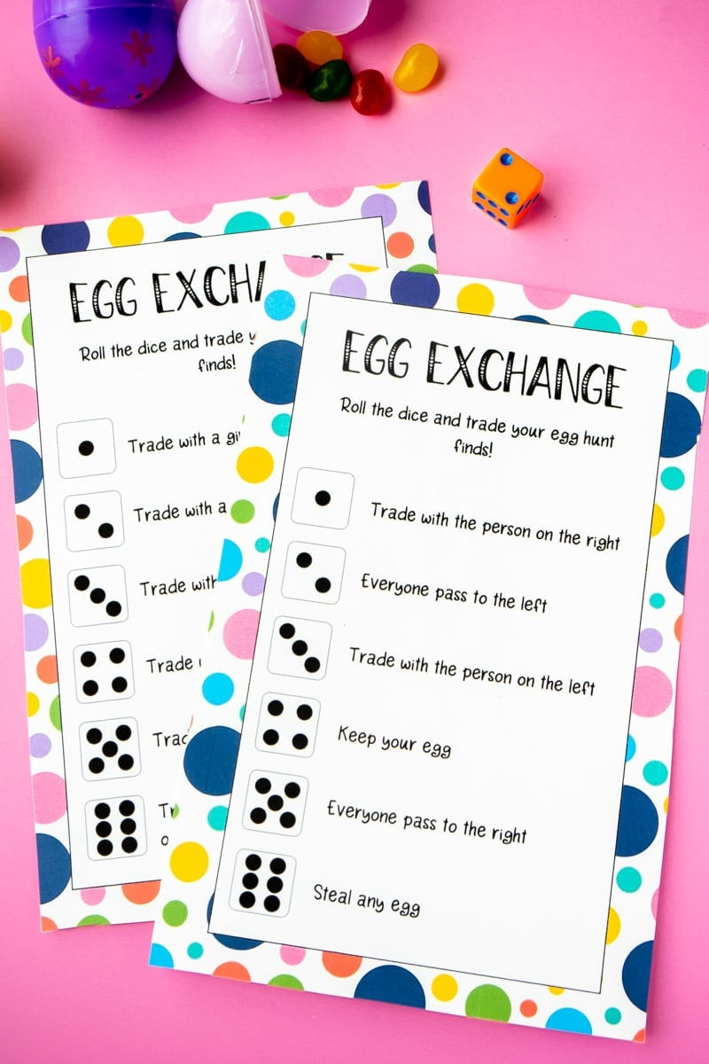 Free Printable Easter Dice Game - Play Party Plan with regard to Easter Eggs Dice Game Free Printable