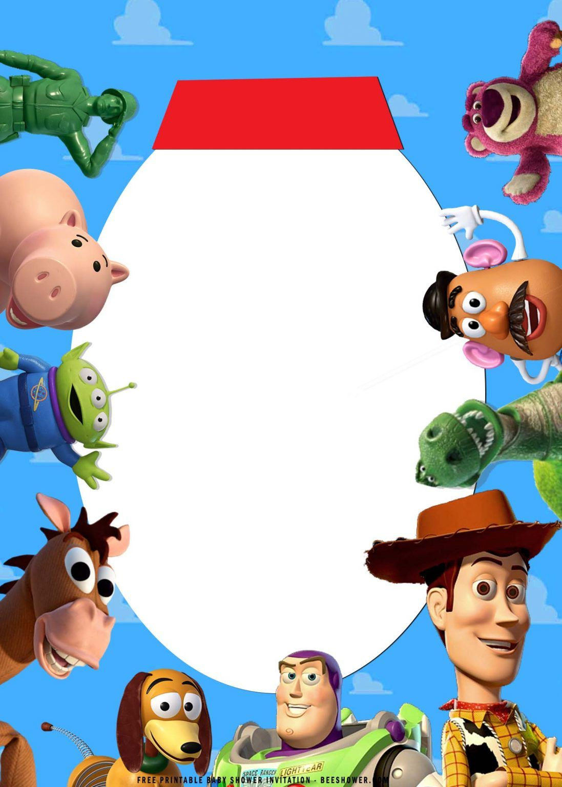 Free Printable) - Toy Story Birthday Invitation Templates with Toy Story Invitations Free Printable