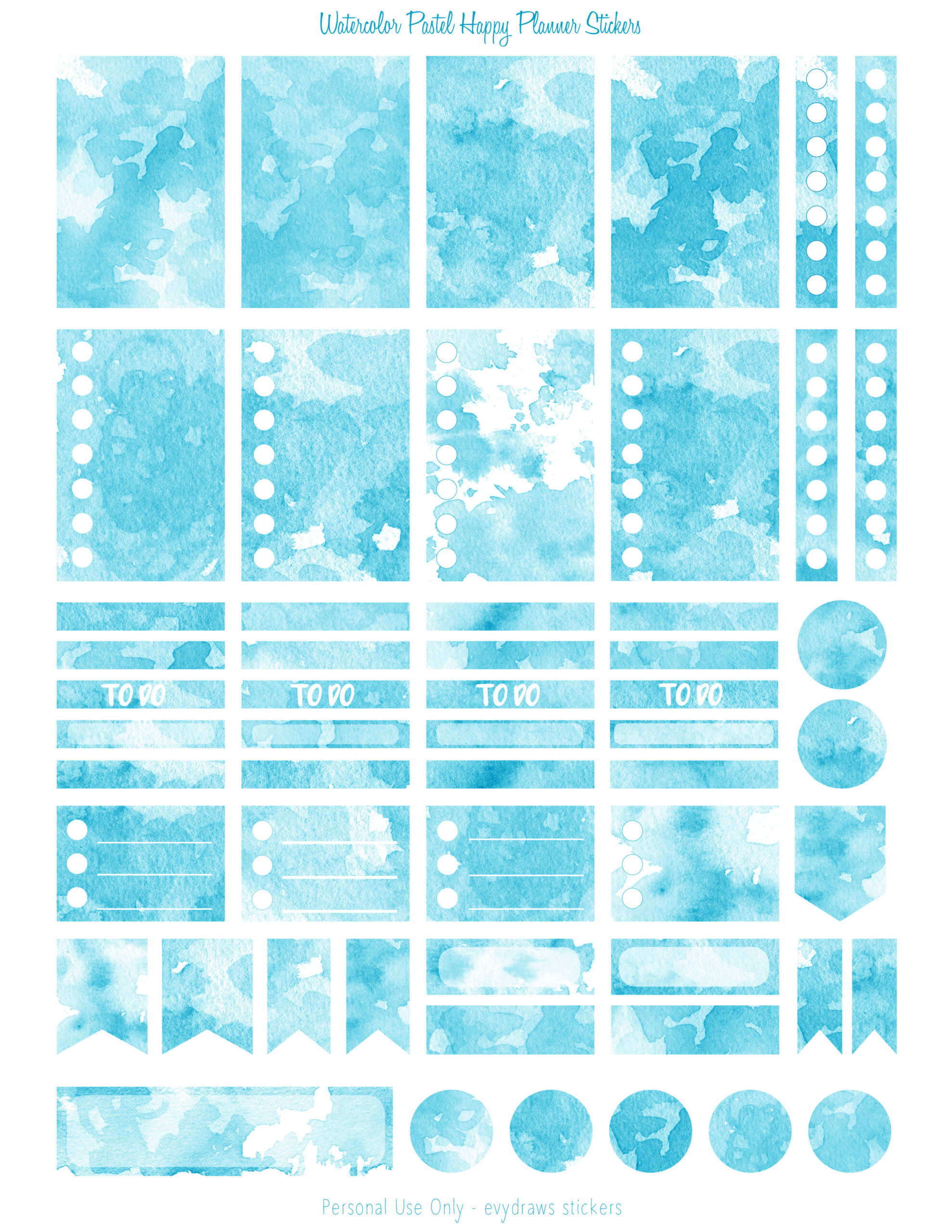 Freebies — Evelyne Park | Art for Free Printable Stickers Happy Planner