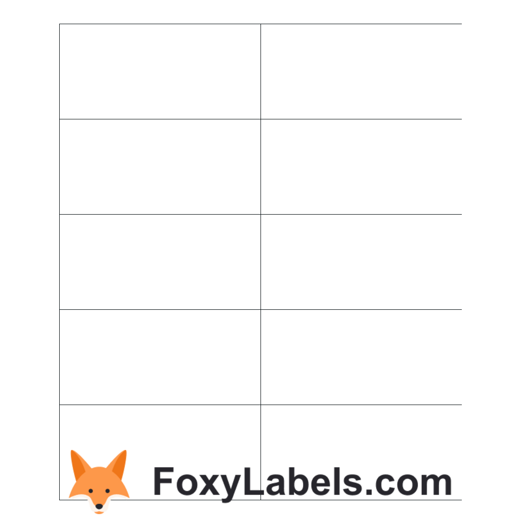 Google Docs Label Template Compatible With Avery® 5352 pertaining to Free Printable Labels Avery