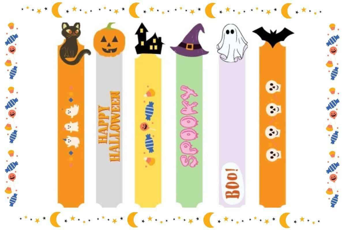 Halloween Bookmarks For Kids Printable – The Wild, Wild West in Halloween Bookmarks Free Printable