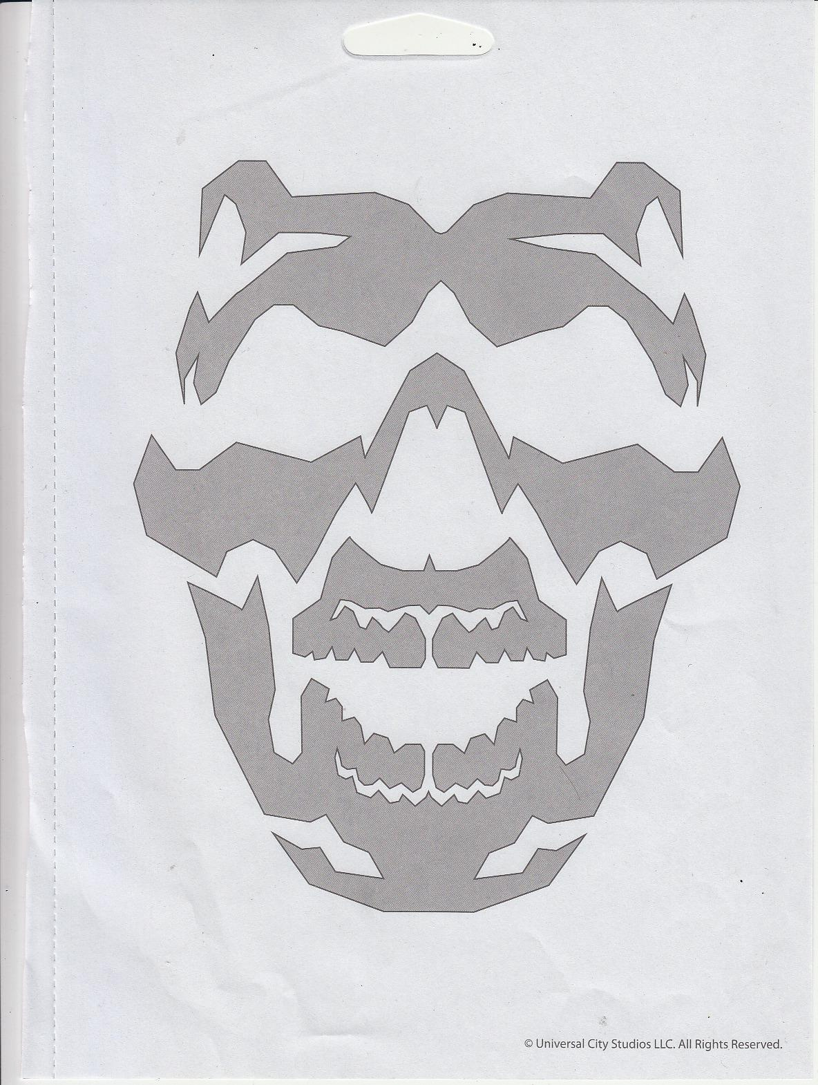 Halloween: Michael Myers (Free Pumpkin Stencil - Pumpkin Pattern within Michael Myers Pumpkin Stencil Free Printable