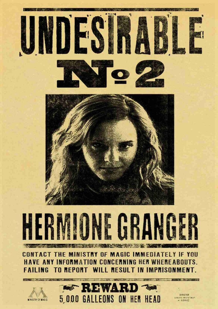 Harry Potter Hogwarts Wanted Posters A4 A3 Retro Prints Buy 1 Get in Printable Harry Potter Wanted Posters