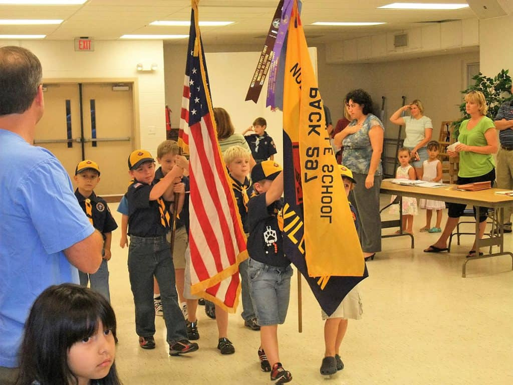 How To Conduct A Cub Scout Flag Ceremony (Free Printable!) » Cub in Cub Scout Flag Ceremony Printable