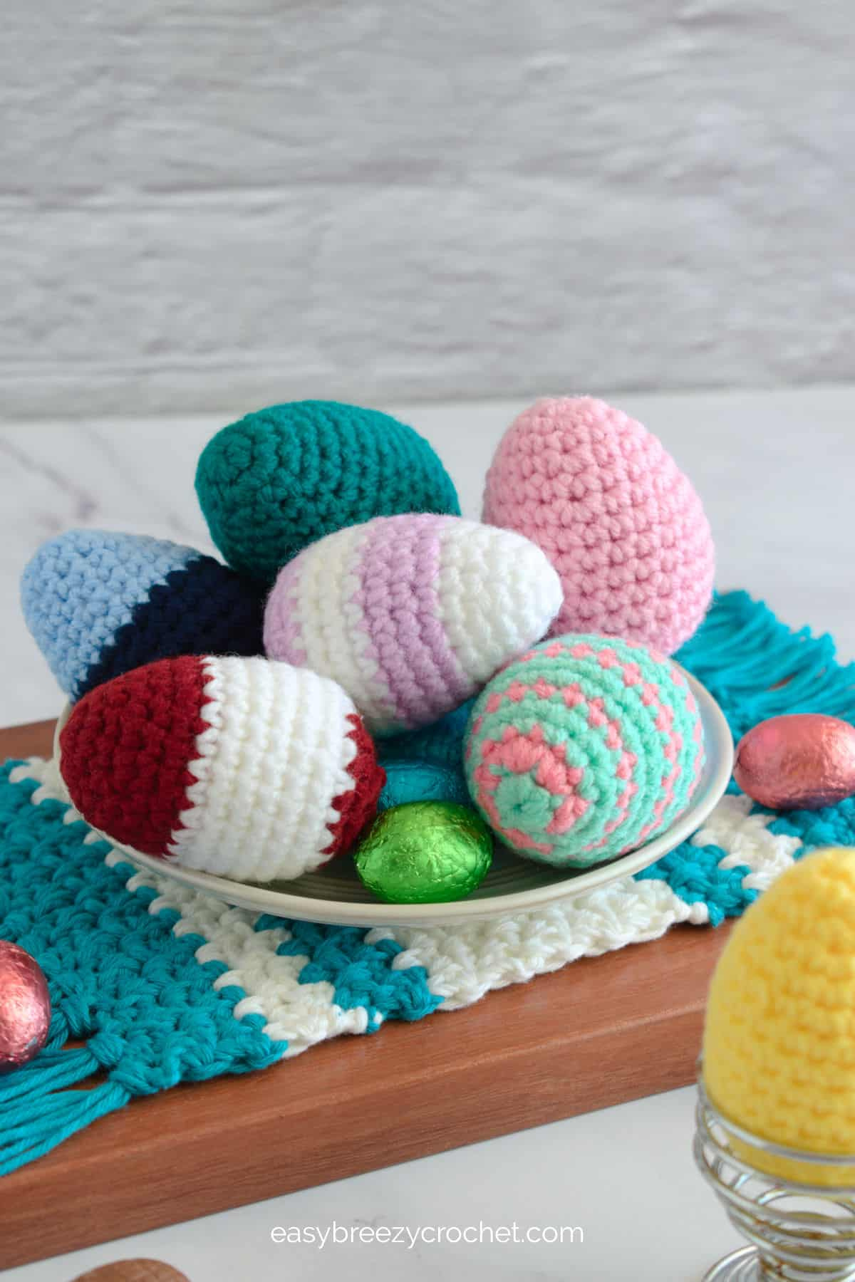 How To Crochet Easter Eggs | Easy Breezy Crochet intended for Easter Egg Crochet Patterns