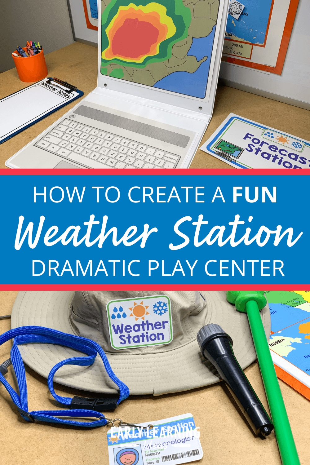 How To Set Up A Weather Station Dramatic Play Area inside Weather Station Dramatic Play Free Printables