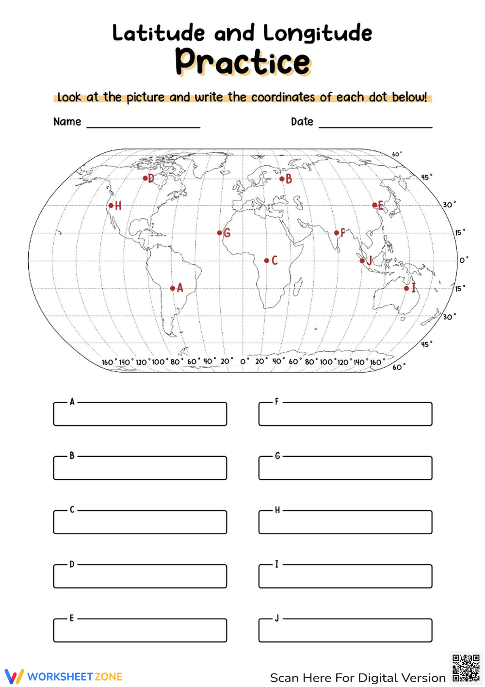 Latitude And Longitude Worksheets 2025 throughout Latitude and Longitude Worksheets Free Printable