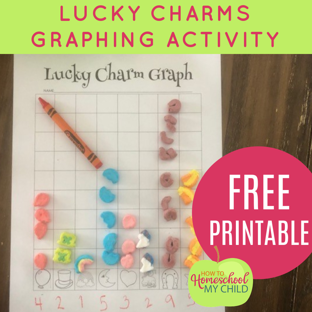 Lucky Charms Graphing Printable - How To Homeschool My Child with Lucky Charms Graphing Printable