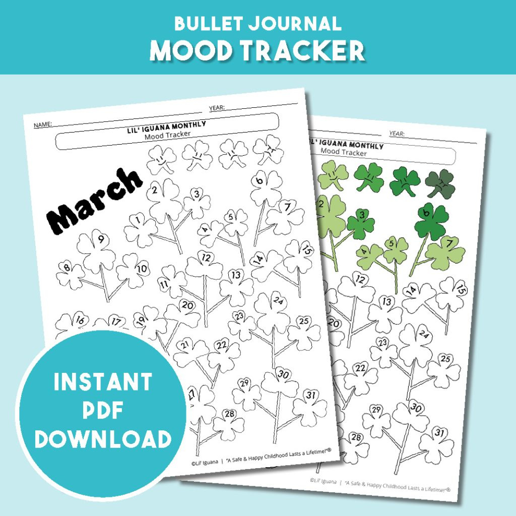 March – Mood Tracker in March Mood Tracker Printable