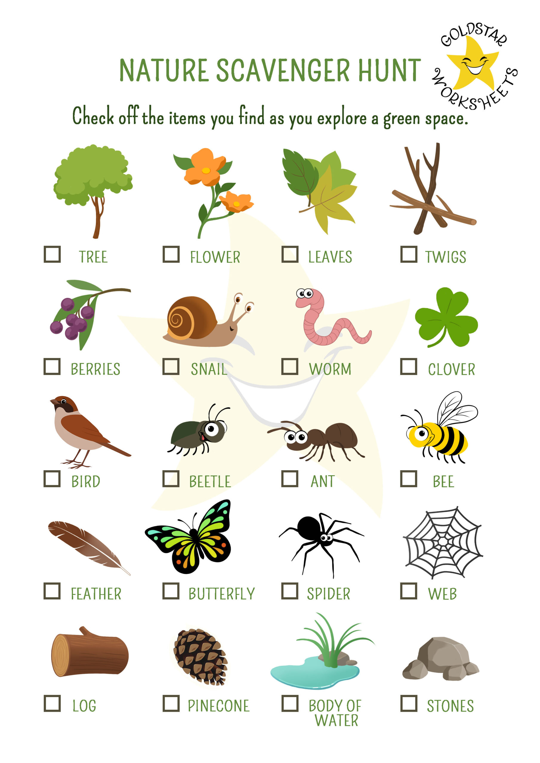 Nature Scavenger Hunt Pdf: Explore, Learn, And Discover! within Nature Scavenger Hunt Free Printable