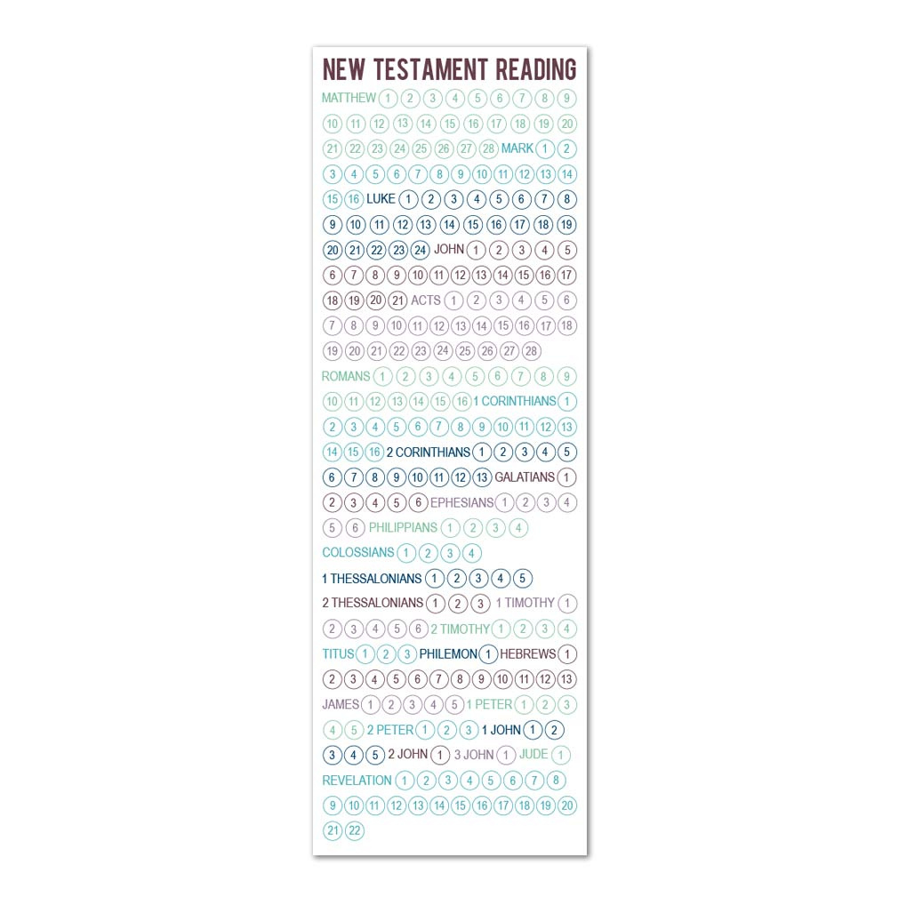 New Testament Reading Chart Bookmark In Lds Bookmarks On for Free Printable New Testament Reading Chart