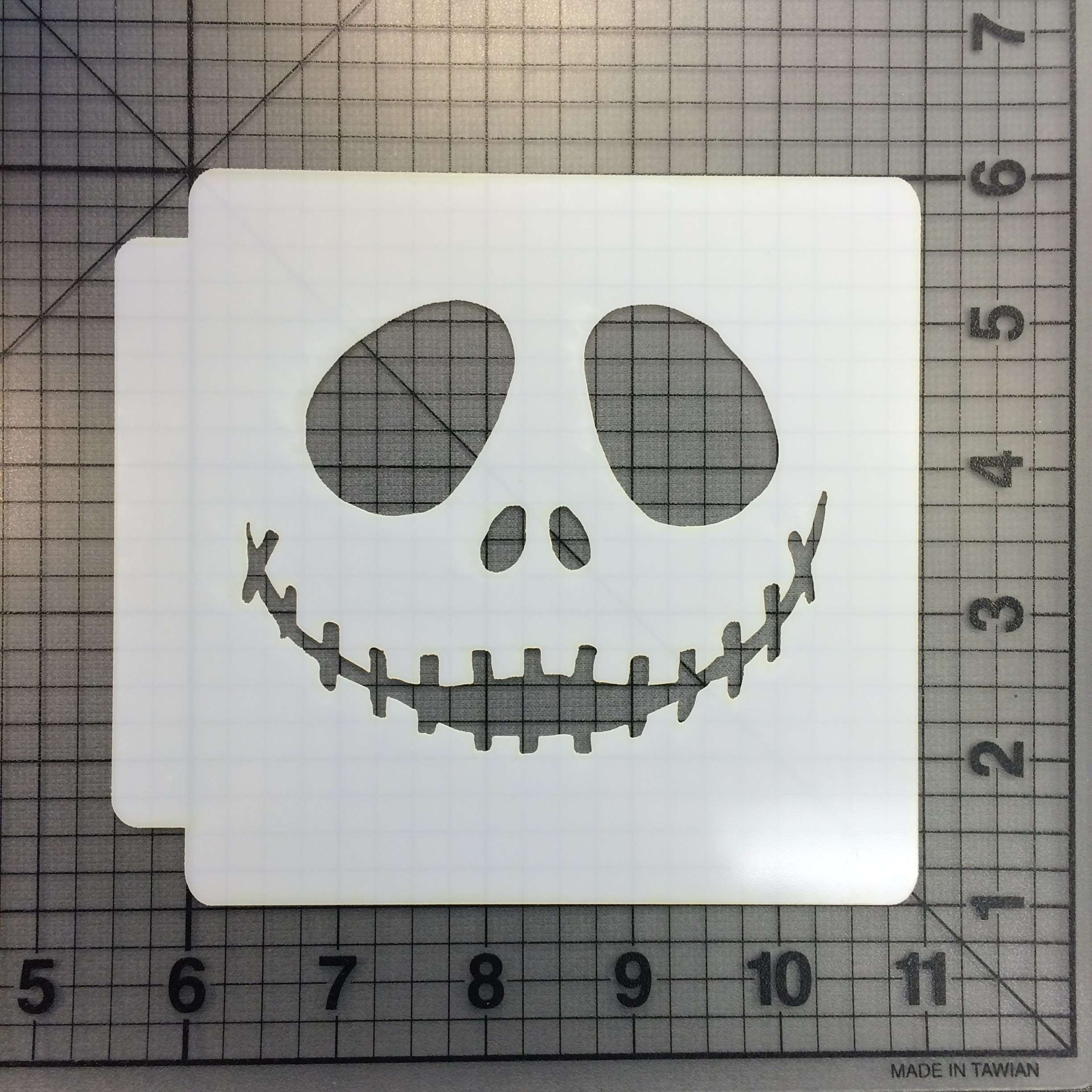 Nightmare Before Christmas - Jack Face 100 Stencil | Jb Cookie Cutters with regard to Printable Stencil Printable Jack Skellington Face