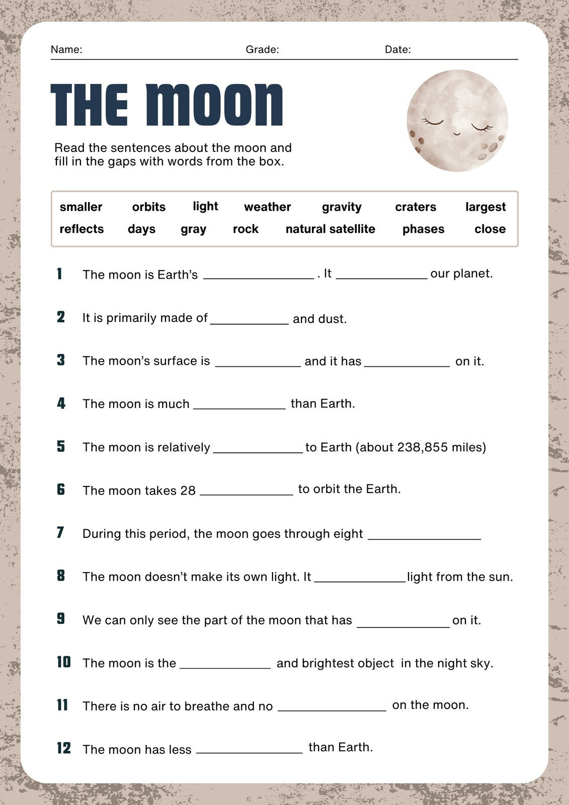 Page 2 - Free Printable 3Rd Grade Reading Worksheet Templates | Canva in Reading Worksheets Printable For For 3rd Grade