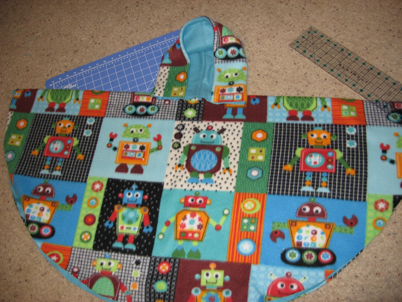 Pattern Shmattern: Reversible Car Seat Poncho Tutorial with regard to Free Printable Car Seat Poncho Pattern