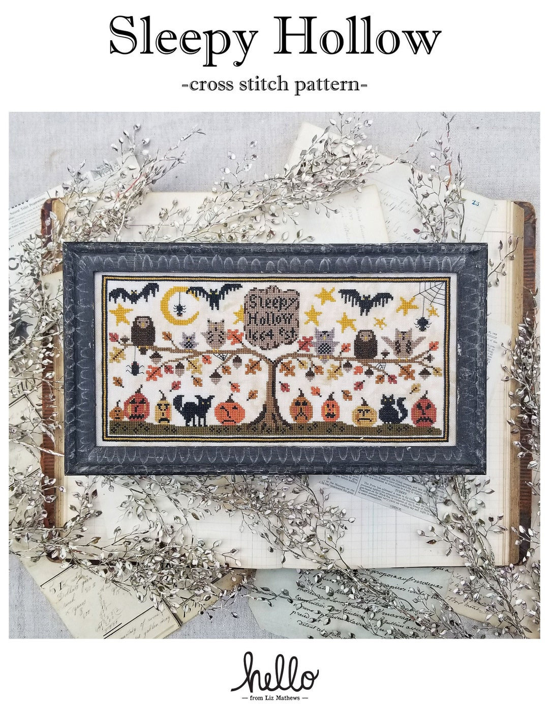 Pdf- Sleepy Hollow Cross Stitch Pattern - Etsy Canada throughout Jacqueline E Mathews Printables