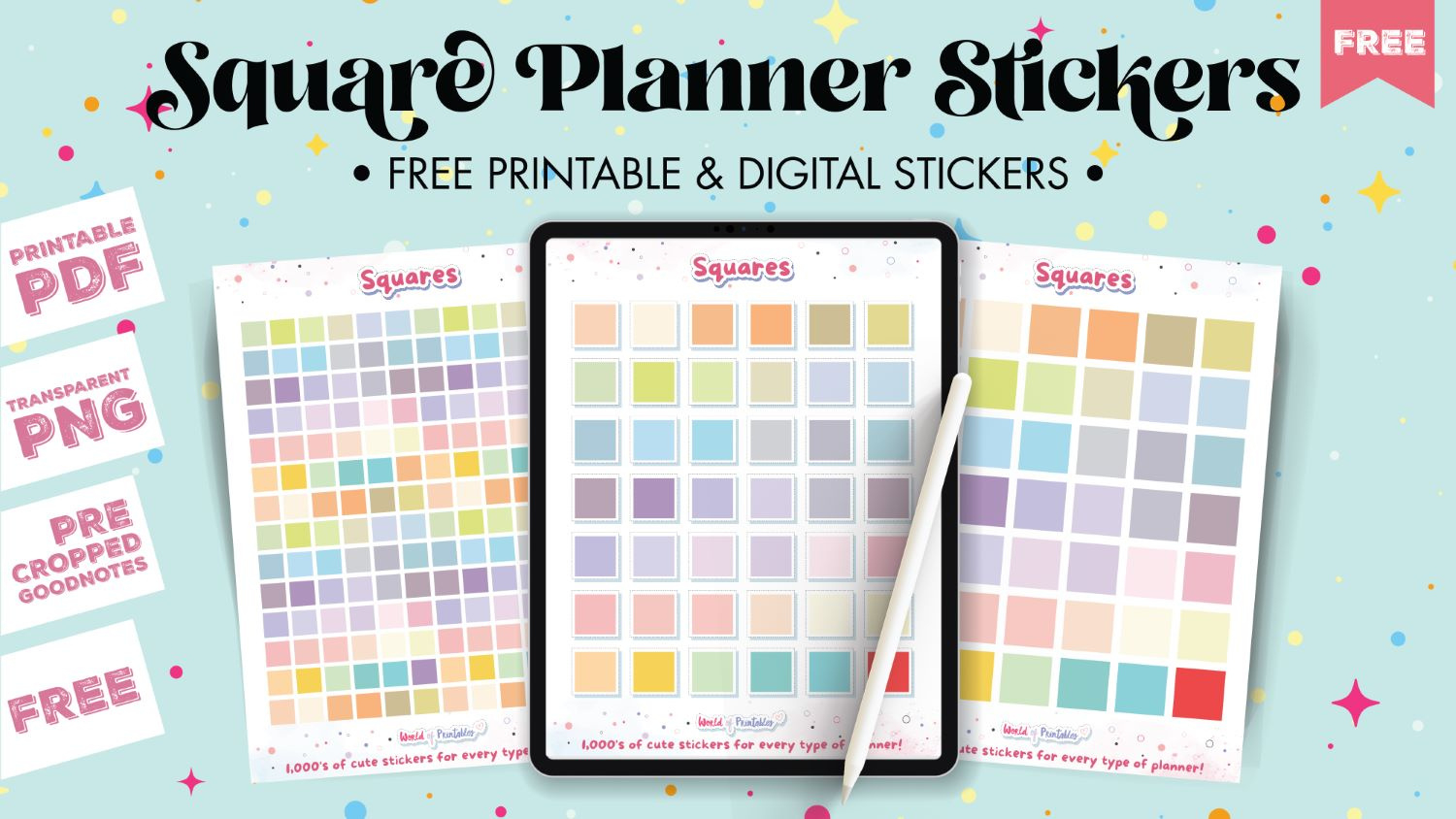 Planner Stickers | Digital &amp;amp; Printable Stickers - World Of Printables intended for Free Printable Functional Planner Stickers