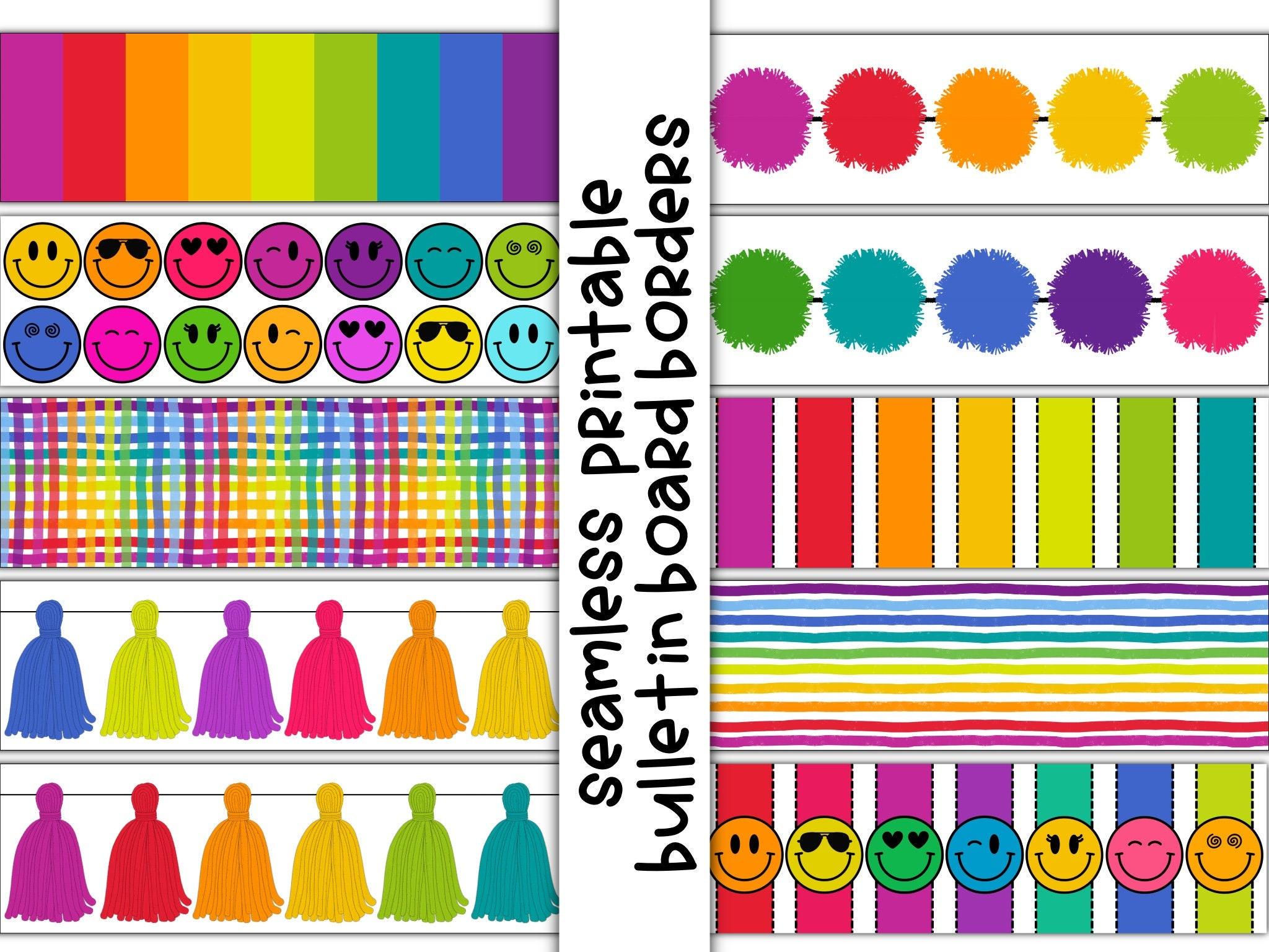 Printable Bulletin Board Borders | Printable Classroom Borders intended for Classroom Printable Bulletin Board Borders