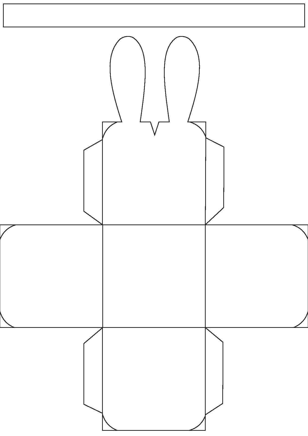 Printable Easter Basket Template intended for Printable Easter Basket Template