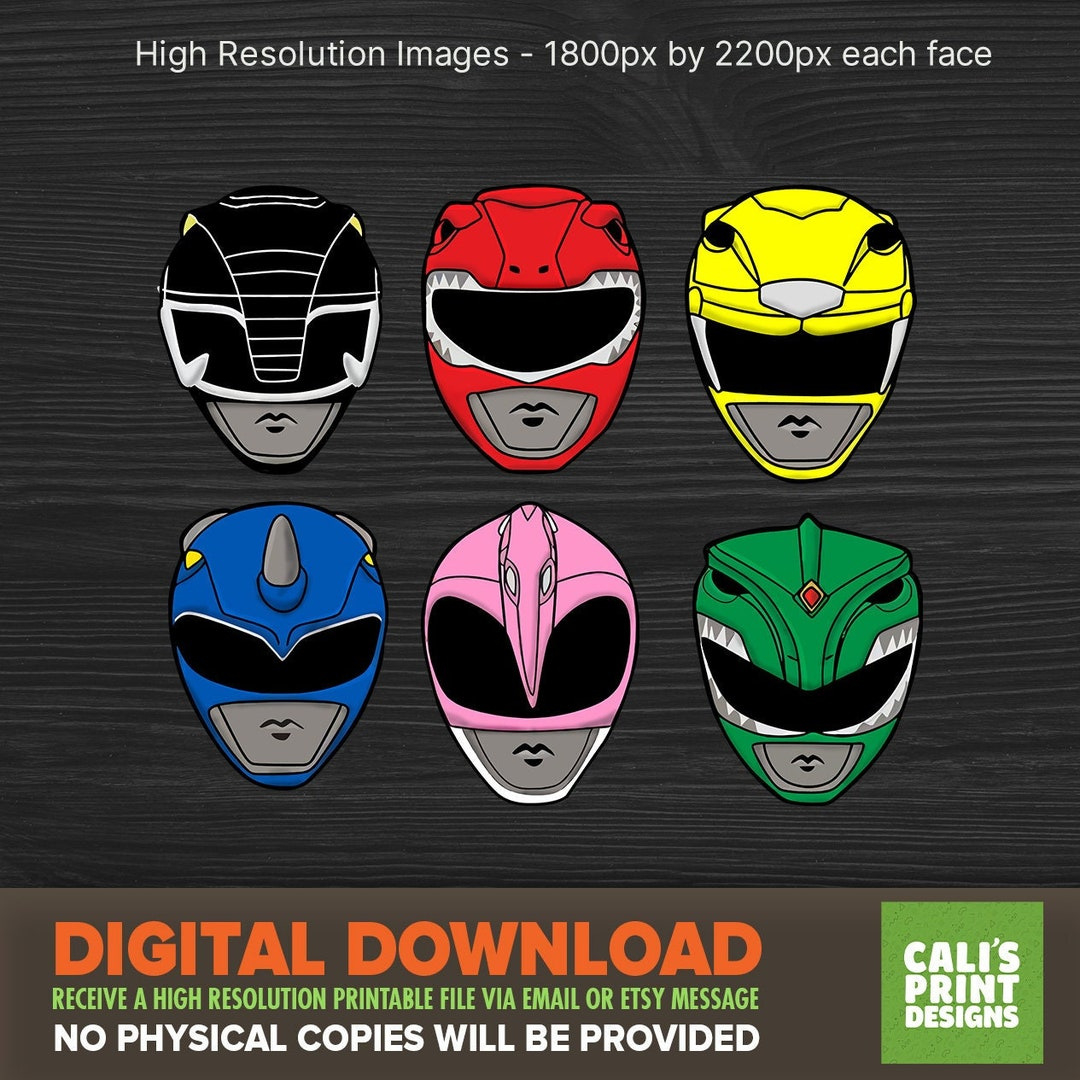 Printable Power Danger Face Cut Outs - Super Sentai Birthday pertaining to Power Ranger Mask Printable