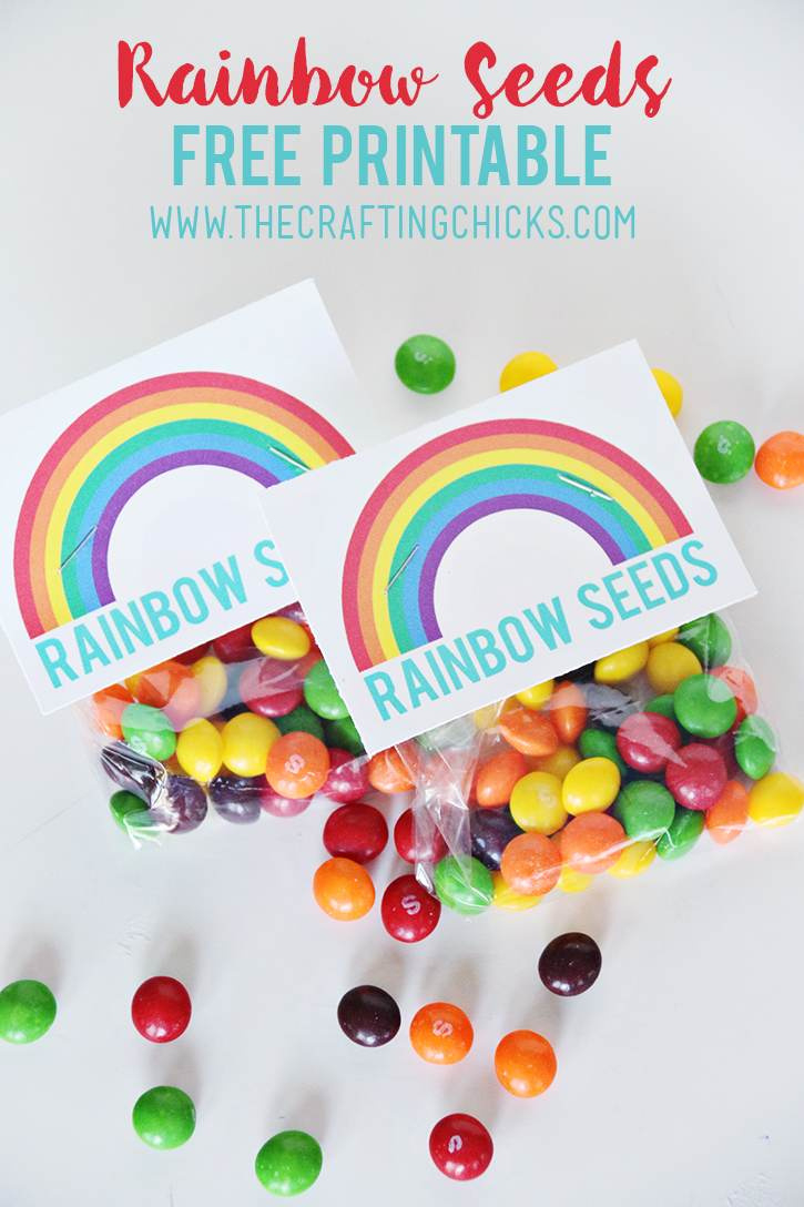 Rainbow Seeds Free Printable - The Crafting Chicks within Rainbow Seeds Free Printable