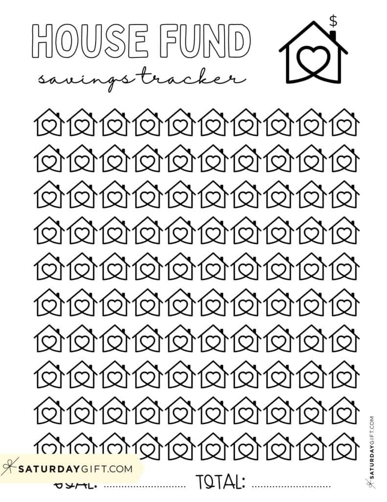 Savings Tracker Printable - 51 Cute &amp;amp; Free Templates in Savings Tracker Free Printable