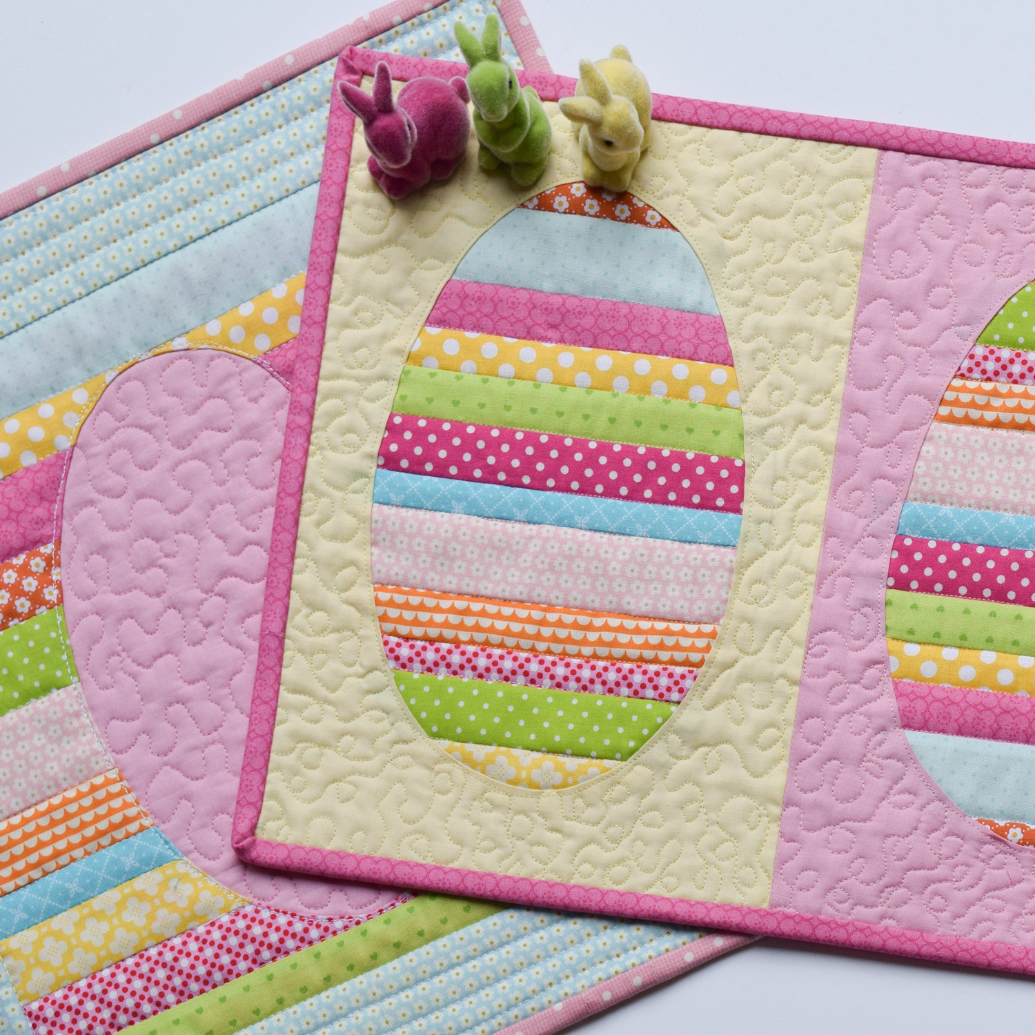 Sew Mama Sew Easter Tutorial - She Quilts Alot inside Easter Quilt Patterns Free