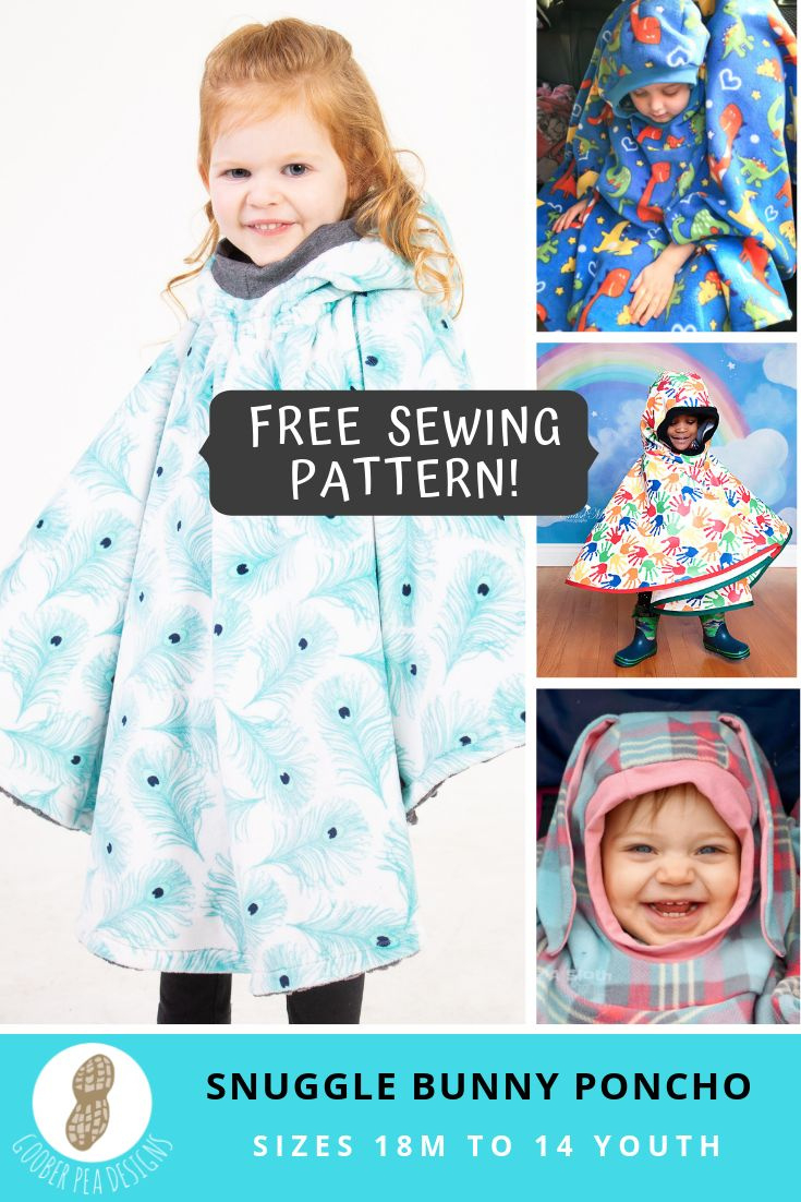 Sew Pdf regarding Free Printable Car Seat Poncho Pattern