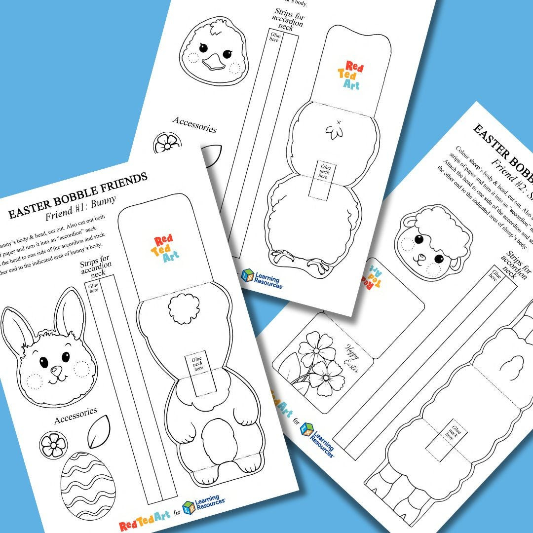 Simple Easter Crafts For Kids | Learning Resources Uk throughout Free Printable Easter Crafts