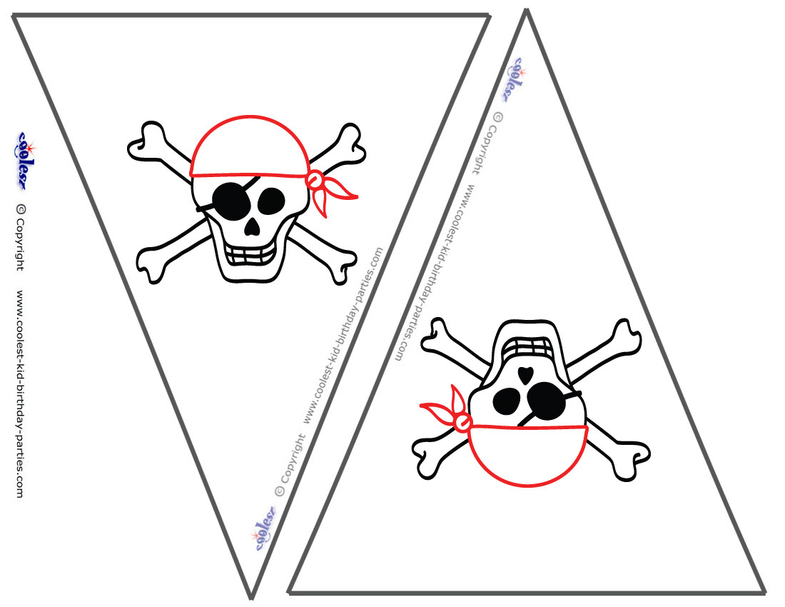 Small Printable Skull Flags - Coolest Free Printables with regard to Free Printable Pirate Signs Printable