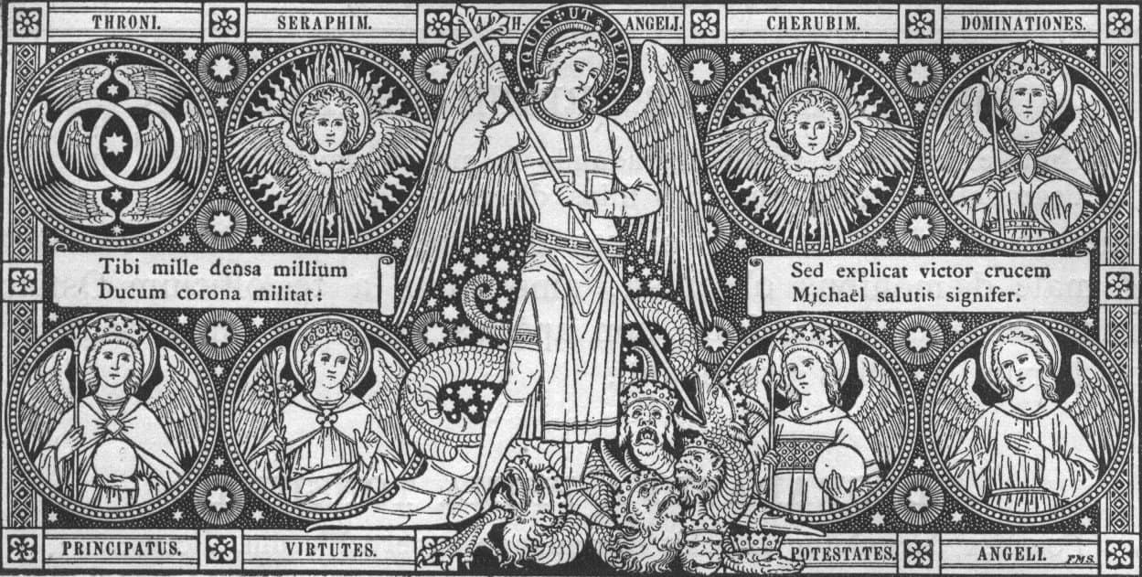 St. Michael Chaplet Download - Knights Of The Holy Eucharist within Printable St Michael Chaplet