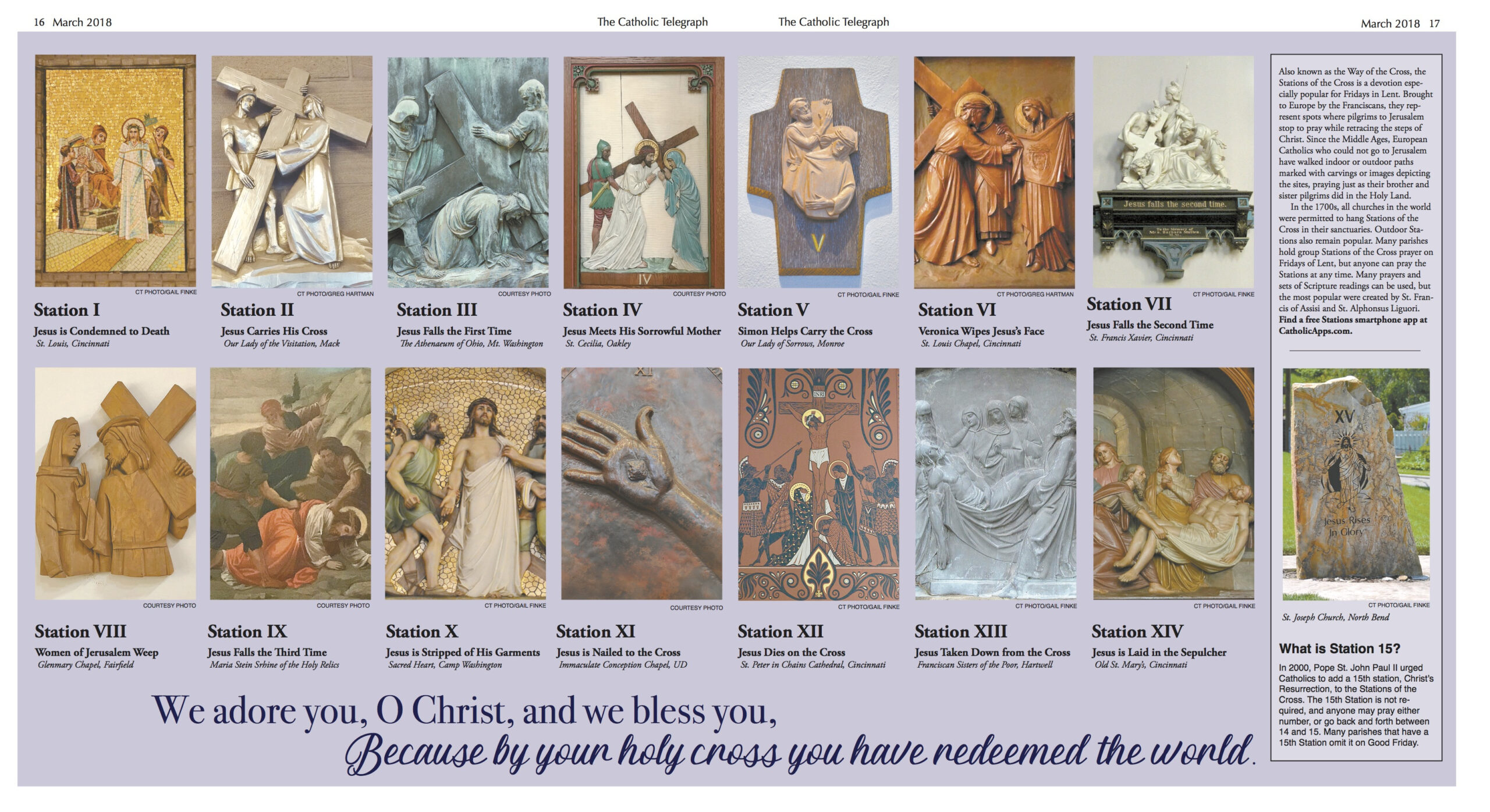 Stations Of The Cross - Catholic Telegraph pertaining to Free Printable Stations Of The Cross Catholic