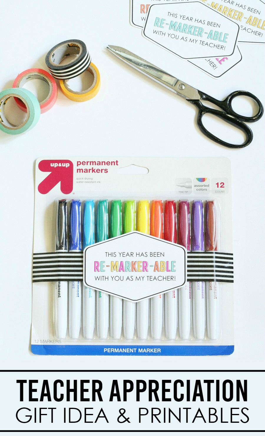 Teacher Appreciation Printables with Sharpie Teacher Appreciation Free Printable