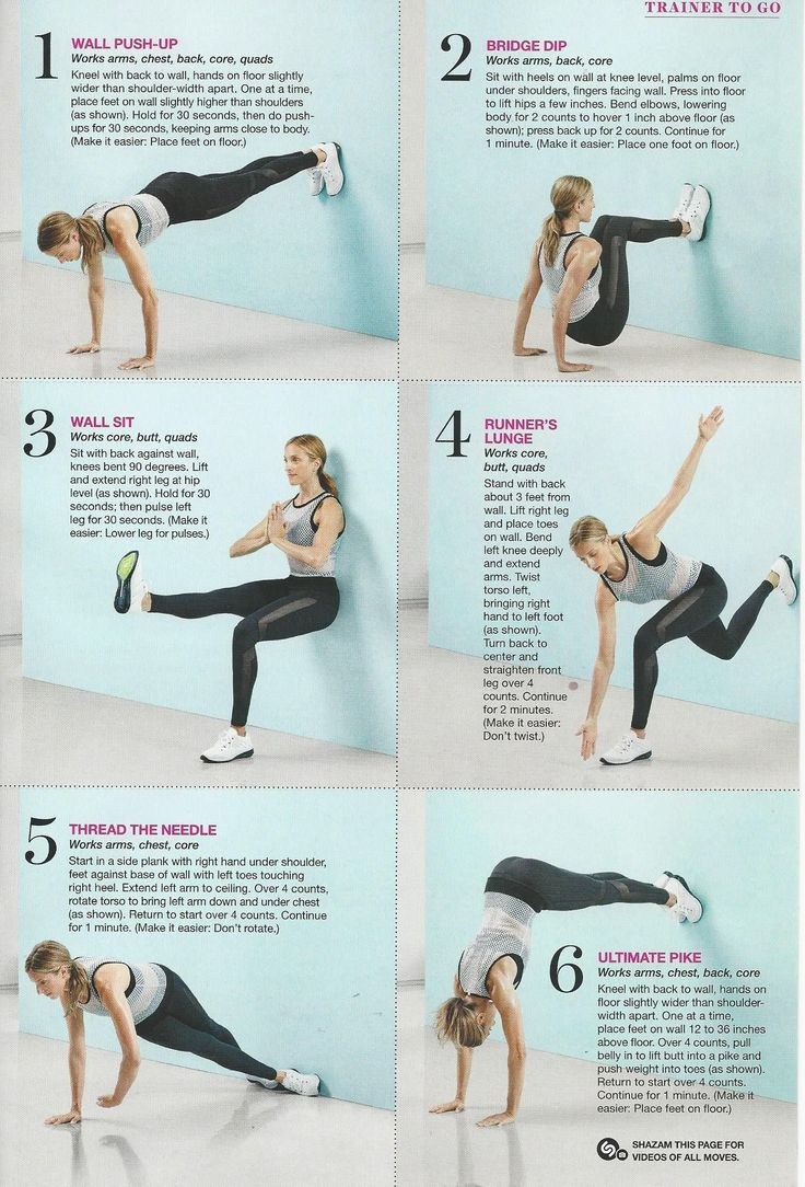 Wall Pilates Exercises For Beginners within Wall Pilates Challenge Free Printable