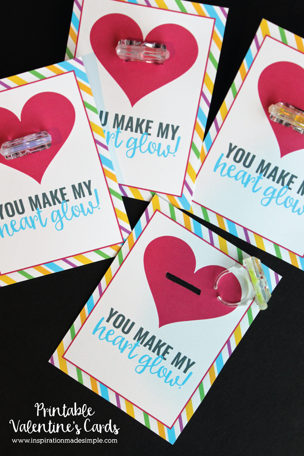 You Make My Heart Glow Valentine - Inspiration Made Simple within You Make My Heart Glow Free Printable