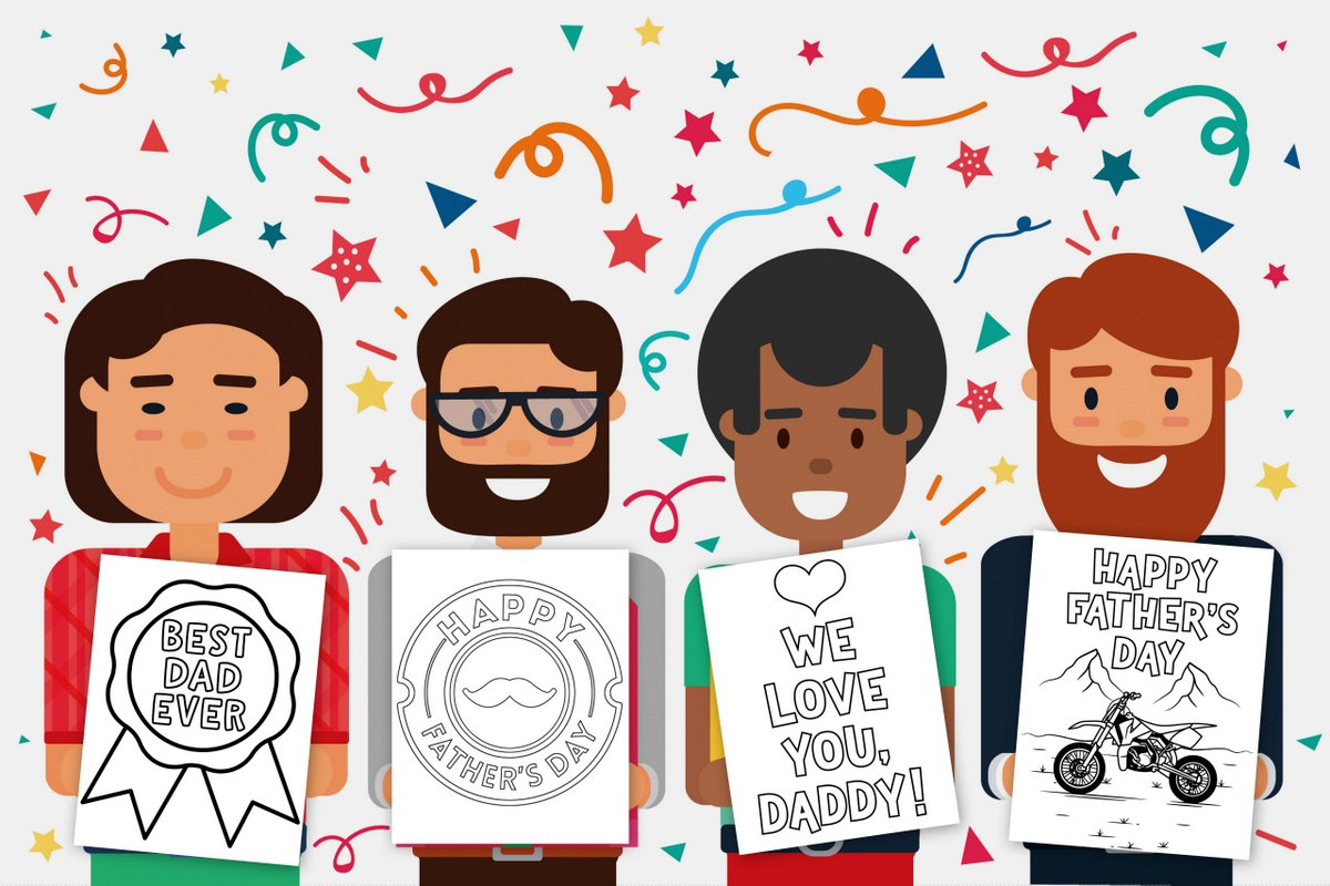16 Free Printable Father&amp;#039;S Day Coloring Pages - Print. Color. Fun! within Free Printable Father&amp;amp;#039;s Day Pictures